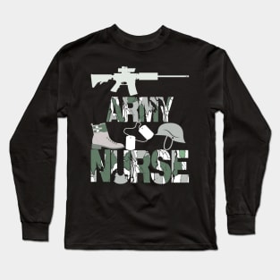 army nurse Long Sleeve T-Shirt